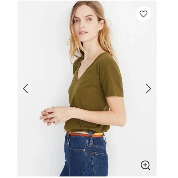 Madewell V-neck tee size xs - Picture 2 of 5